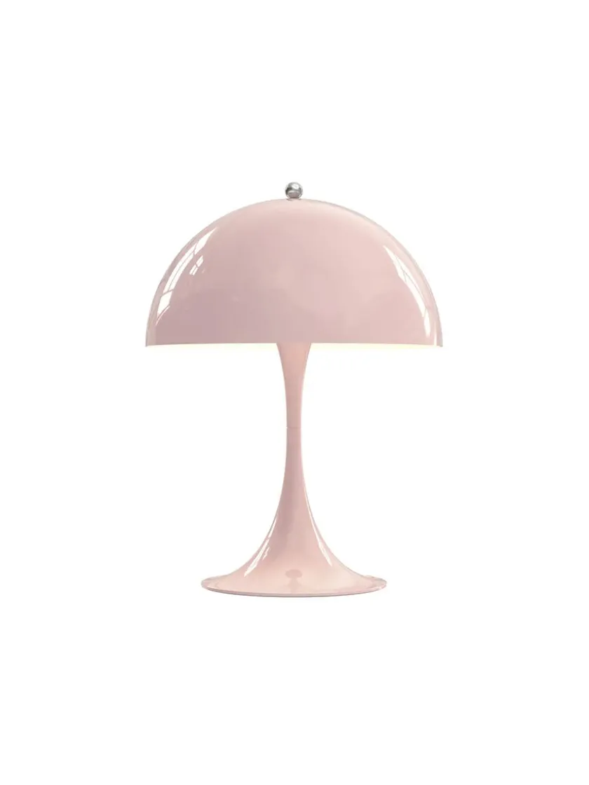 Louis Poulsen Panthella 250 Bordlampe, pale rose opal af Verner Panton> Spots