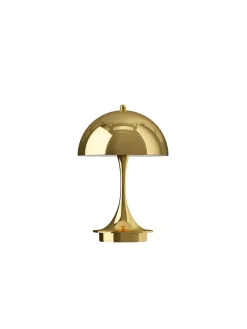 Louis Poulsen Panthella 160 Portable V3, brass af Verner Panton> Portable Lamper|Spots