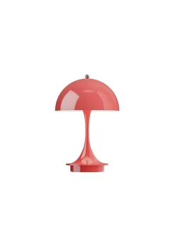 Louis Poulsen Panthella 160 Portable V3, opaque coral af Verner Panton> Portable Lamper|Spots