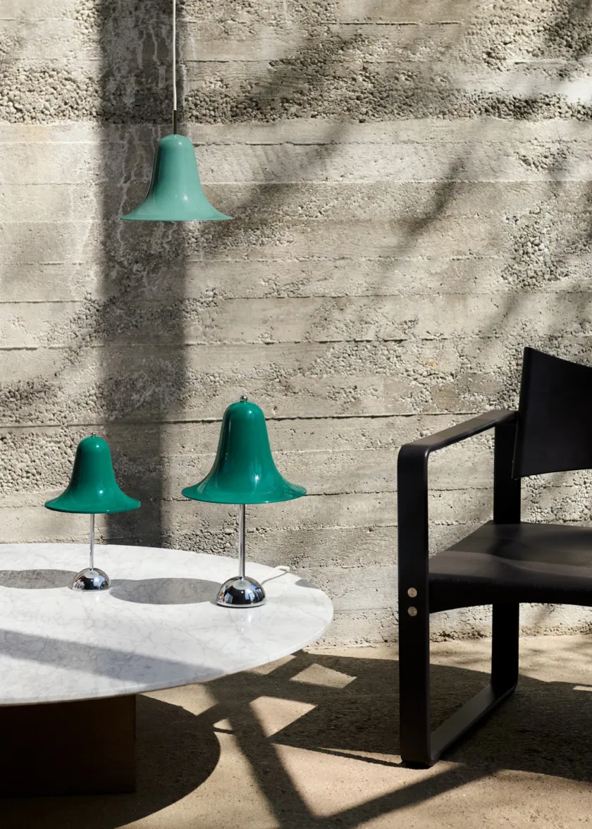 Verpan Pantop bordlampe, Ø23 af Verner Panton> Spots