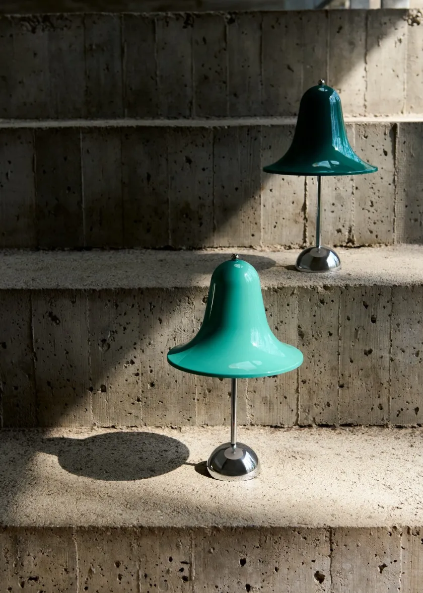 Verpan Pantop portable bordlampe, Ø18 af Verner Panton> Portable Lamper|Spots