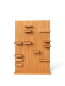 Ferm Living Parade Shelf Veneer, 60 cm fra> Hylder