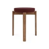Audo Copenhagen Passage Stool, upholstered fra> Skamler