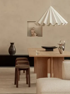 Audo Copenhagen Passage Stool, upholstered fra> Skamler