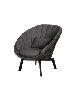 Cane-line Peacock Loungestol, Soft Rope m/ben i alu fra><noscript><img width=