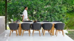 Cane-line Peacock Stol, Soft Rope m/ben i teak fra><noscript><img width=