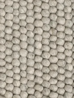 HAY Peas tæppe, soft grey fra> Gulvtæpper
