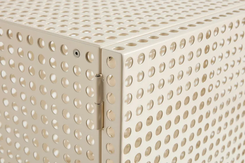 HAY Perforated Cabinet Floor, Small fra> Skænke