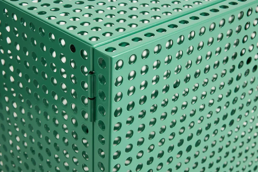 HAY Perforated Cabinet Floor, Small fra> Skænke