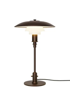 Louis Poulsen PH 3/2 Bordlampe, Aged Brass fra> Spots