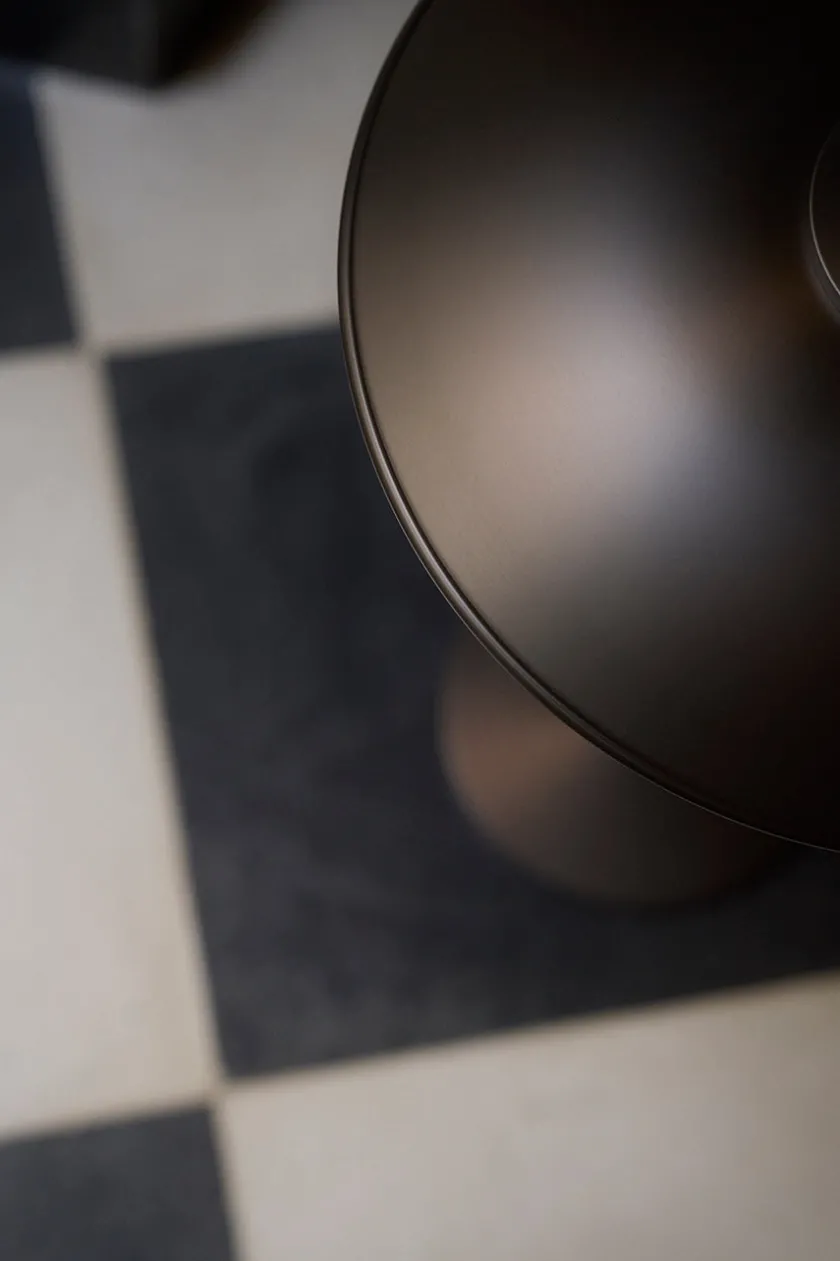 Louis Poulsen PH 3/2 Bordlampe, Aged Brass fra> Spots