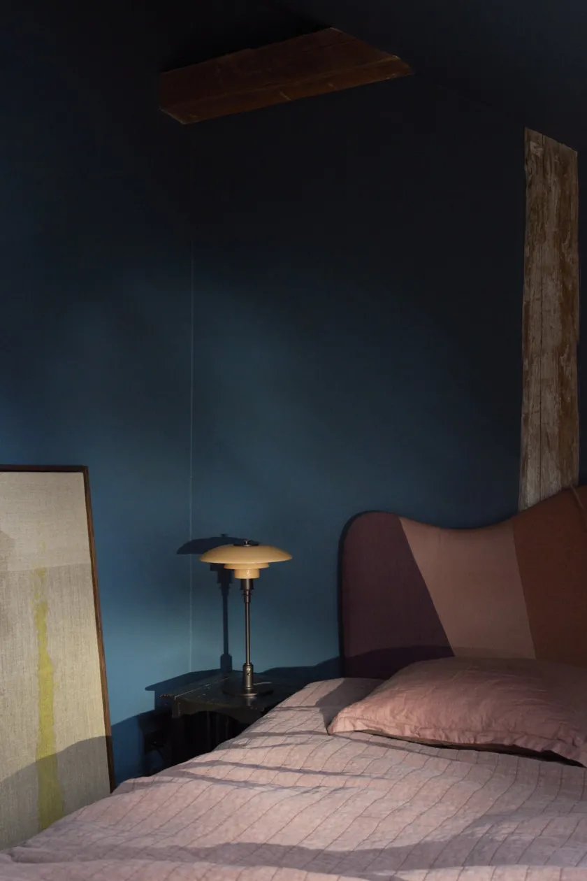 Louis Poulsen PH 3/2 Bordlampe, Aged Brass fra> Spots