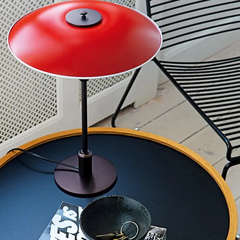 Louis Poulsen PH 3½-2½ Bordlampe, grøn af Poul Henningsen> Spots