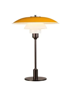 Louis Poulsen PH 3½-2½ Bordlampe, gul af Poul Henningsen> Spots