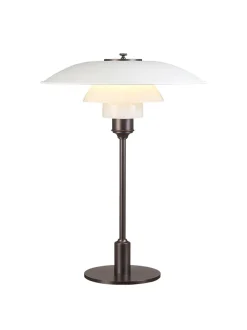 Louis Poulsen PH 3½-2½ bordlampe, hvid af Poul Henningsen> Spots