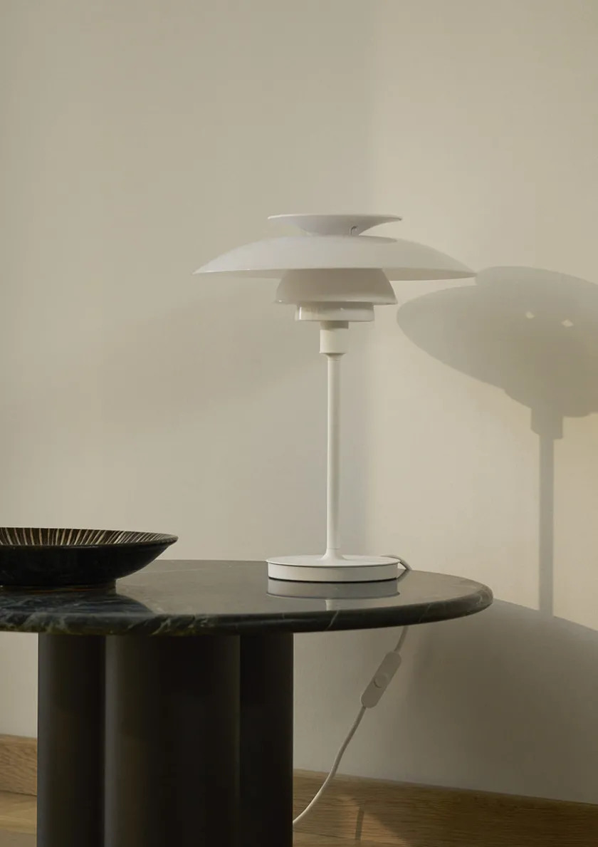 Louis Poulsen PH 80 Bordlampe, krom fra> Spots