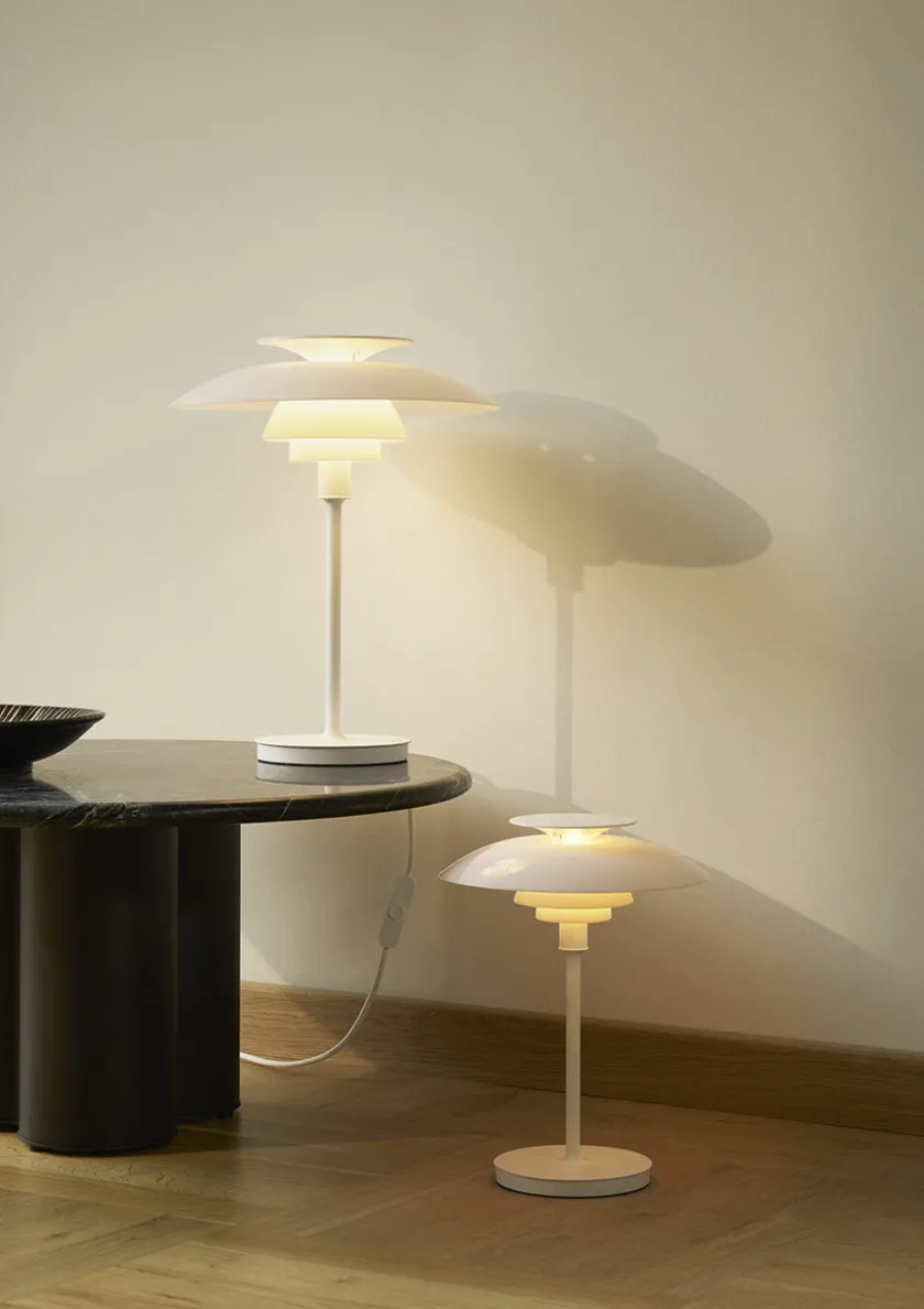 Louis Poulsen PH 80 Bordlampe, krom fra> Spots
