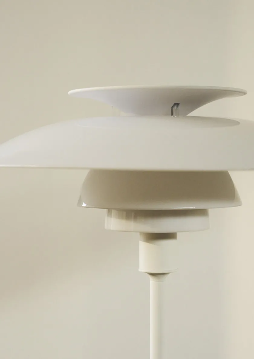 Louis Poulsen PH 80 Bordlampe, krom fra> Spots