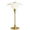 Louis Poulsen PH 2/1 Bordlampe, messing metalliseret fra> Spots