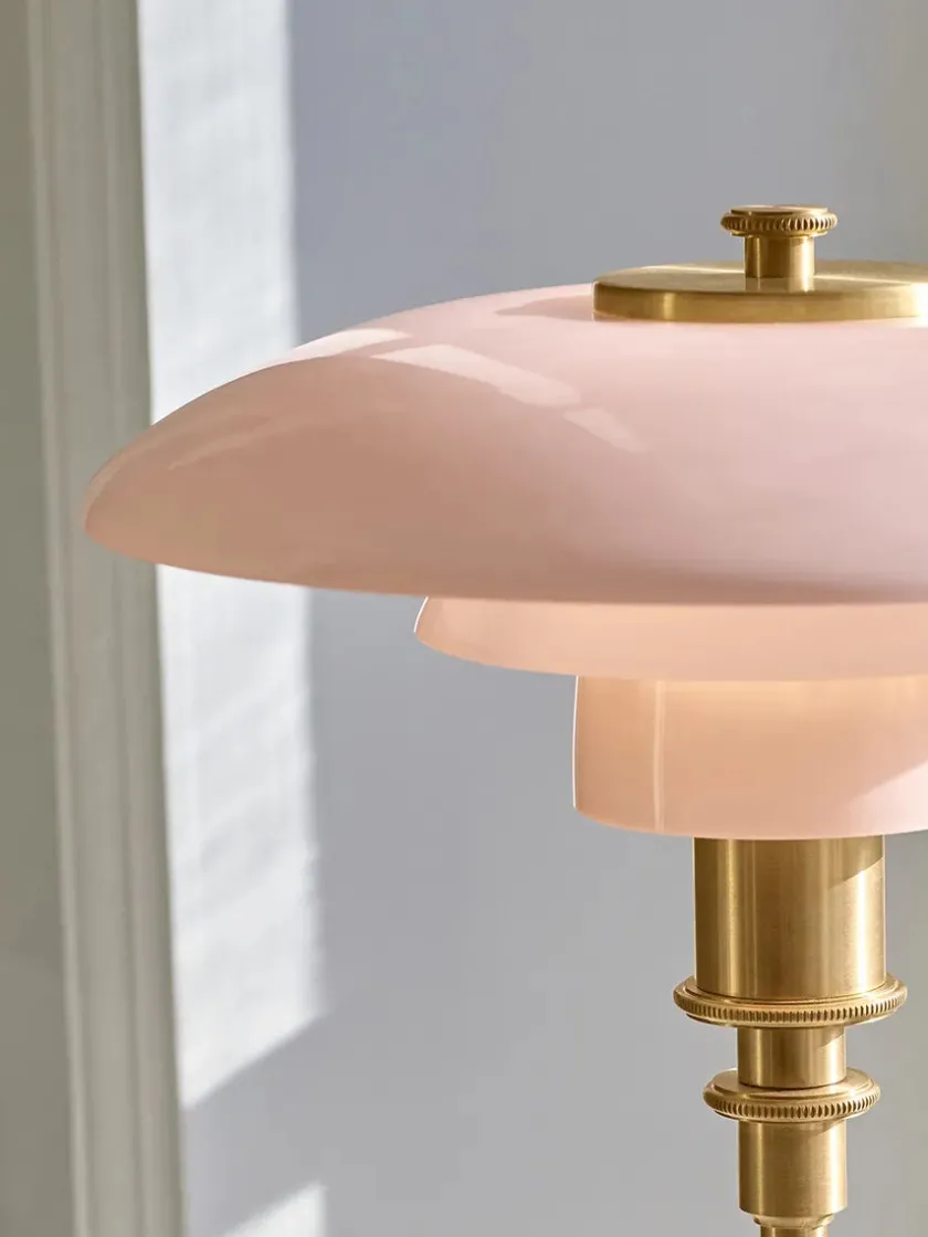 Louis Poulsen PH 2/1 Bordlampe, messing metalliseret fra> Spots