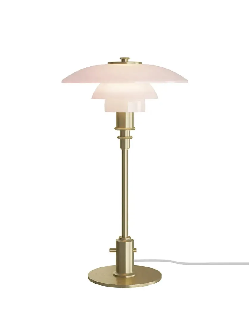 Louis Poulsen PH 2/1 Bordlampe, messing metalliseret fra> Spots