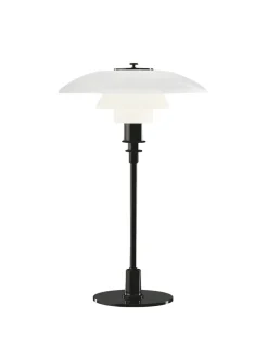 Louis Poulsen PH 2/1 Bordlampe, sort metalliseret fra> Skrivebordslamper|Spots