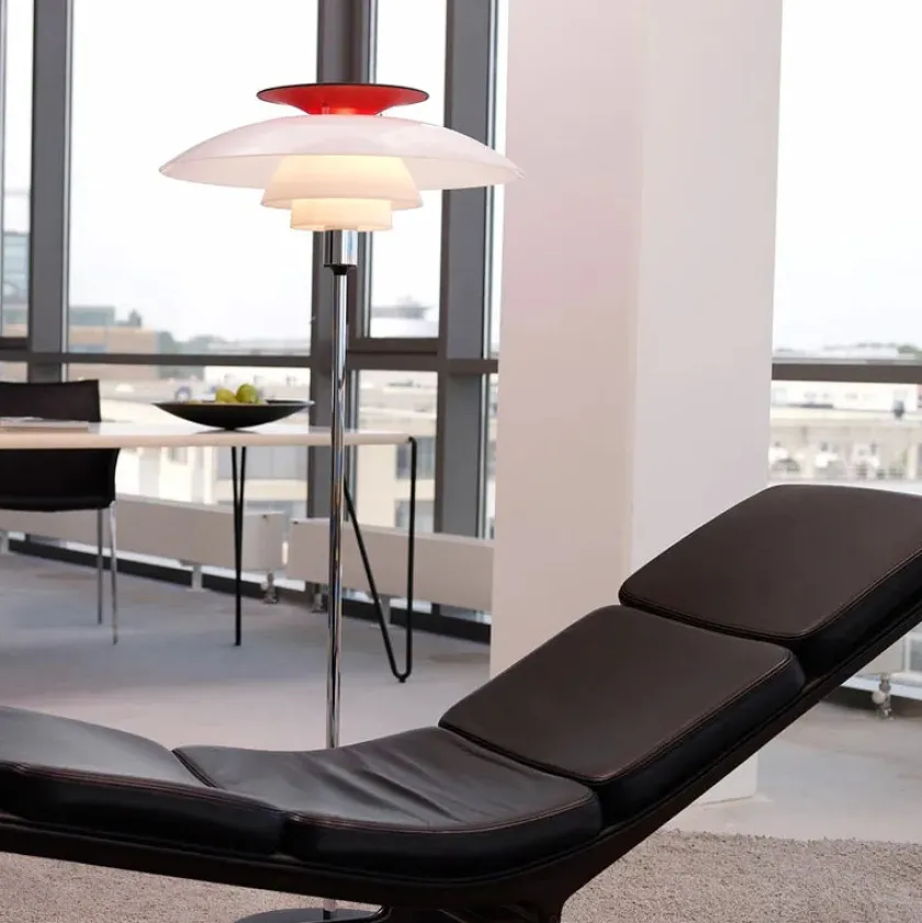 Louis Poulsen PH 80 gulvlampe, sort fra> Gulvlamper|Spots