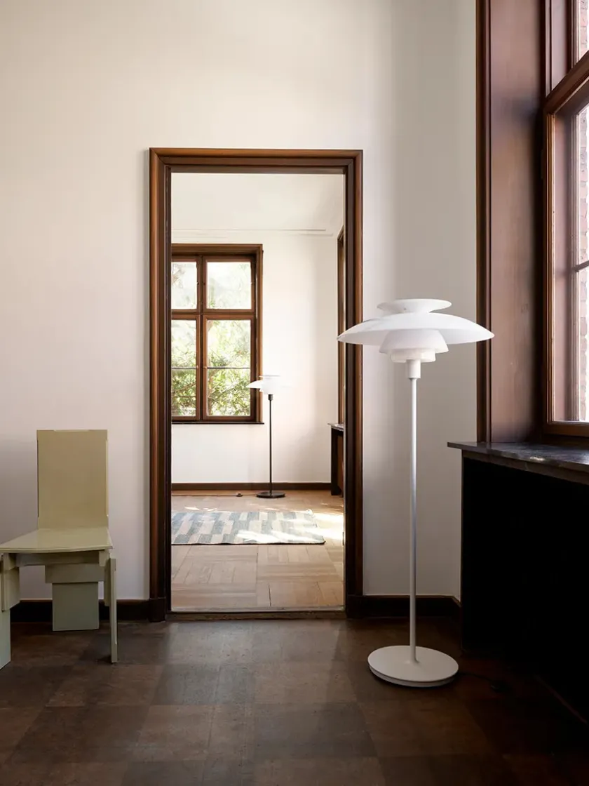 Louis Poulsen PH 80 gulvlampe, sort fra> Gulvlamper|Spots