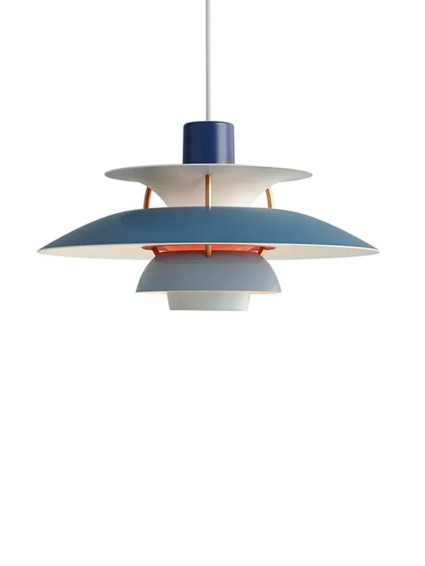 Louis Poulsen PH 5 Mini Pendant, Monochrome Pale Blush af Poul Henningsen> Spots|Pendler