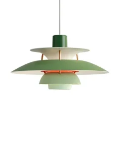 Louis Poulsen PH 5 mini pendel messing fra><noscript><img width=