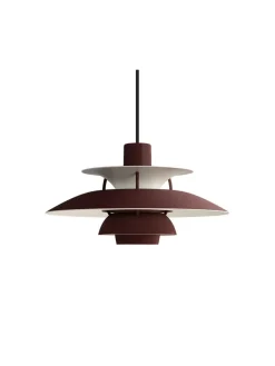Louis Poulsen PH 5 mini pendel messing fra><noscript><img width=