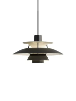 Louis Poulsen PH 5 mini pendel messing fra><noscript><img width=
