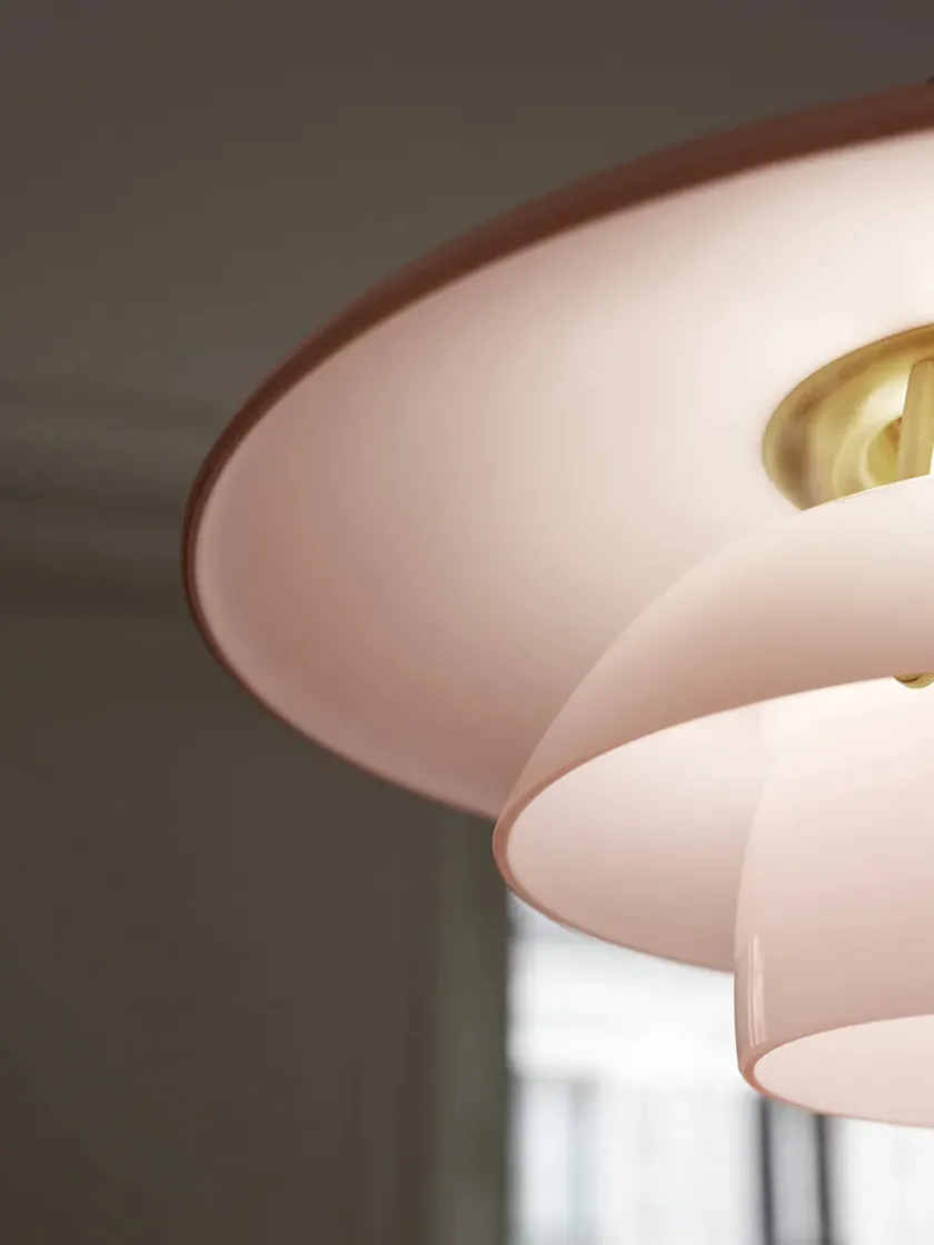 Louis Poulsen PH 3½-3 Pale Rose Pendel fra> Pendler|Spots