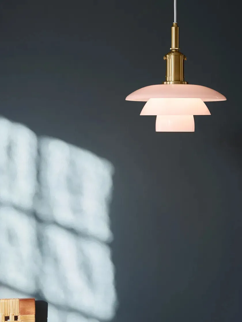 Louis Poulsen PH 3/3 Pale Rose Pendel fra> Pendler|Spots