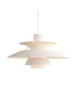 Louis Poulsen PH 5 Pendant, Monochrome Pale Blush af Poul Henningsen> Pendler|Spots