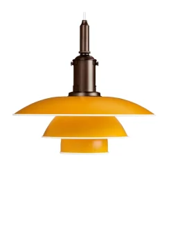 Louis Poulsen PH 3½-3 Pendel, gul af Poul Henningsen> Pendler|Spots
