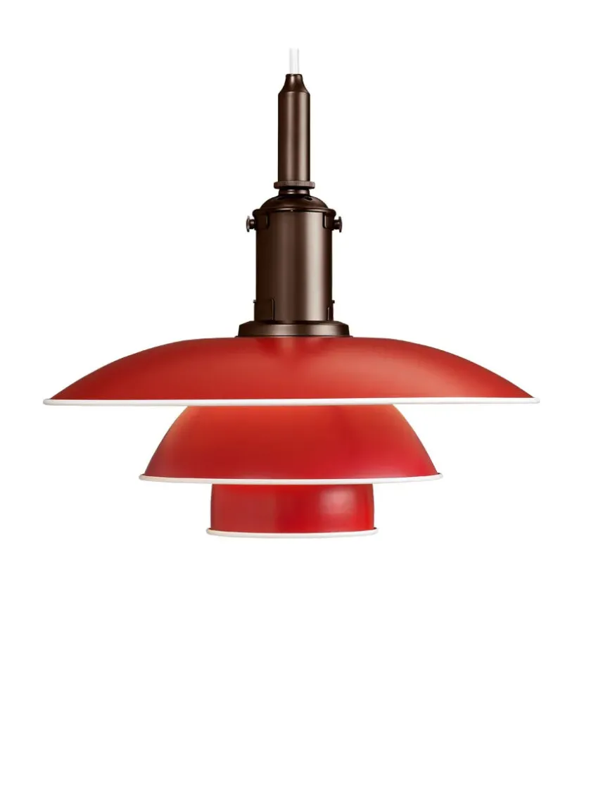 Louis Poulsen PH 3½-3 Pendel, gul af Poul Henningsen> Pendler|Spots