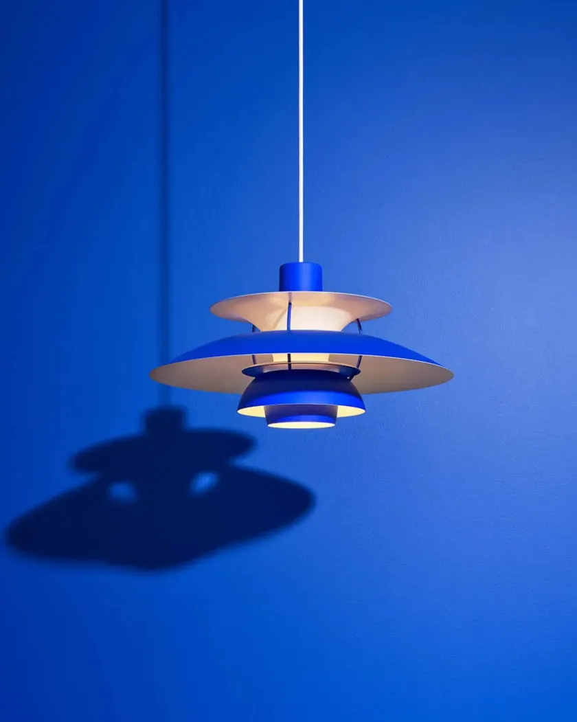 Louis Poulsen PH 5 pendel kobber fra> Pendler|Spots