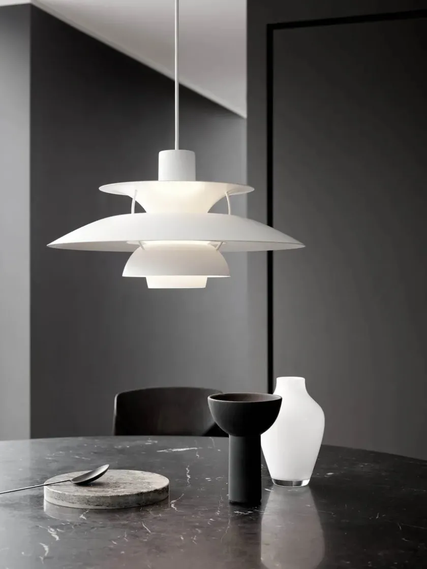 Louis Poulsen PH 5 pendel kobber fra> Pendler|Spots
