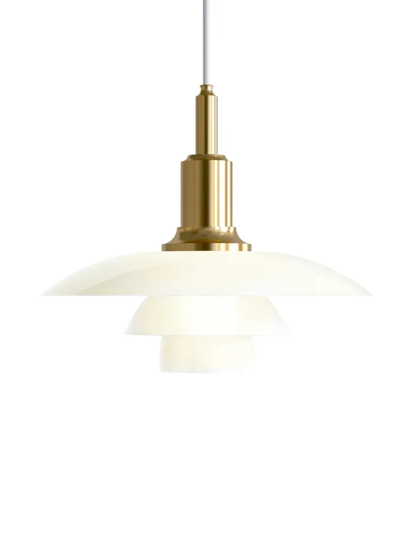 Louis Poulsen PH 3/2 Pendel, messing metalliseret fra> Spots|Pendler