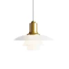 Louis Poulsen PH 2/1 Pendel, messing metalliseret fra> Spots|Pendler