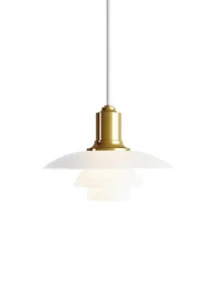 Louis Poulsen PH 2/1 Pendel, messing metalliseret fra> Spots|Pendler
