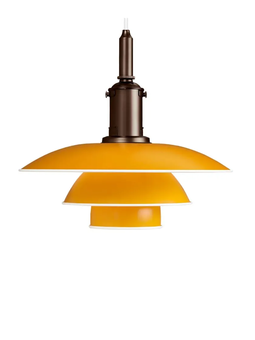 Louis Poulsen PH 3½-3 Pendel, rød af Poul Henningsen> Pendler|Spots
