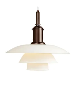 Louis Poulsen PH 3½-3 Pendel, rød af Poul Henningsen><noscript><img width=
