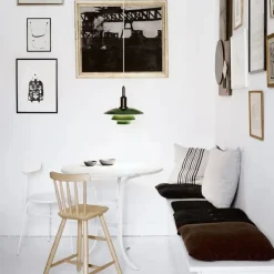 Louis Poulsen PH 3½-3 Pendel, rød af Poul Henningsen><noscript><img width=