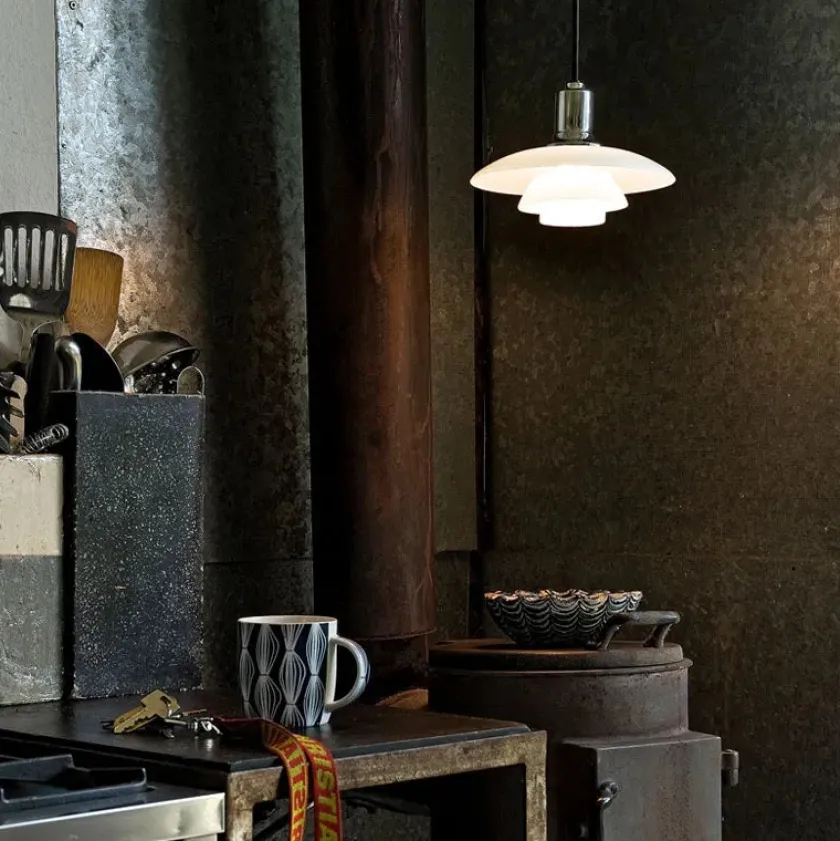 Louis Poulsen PH 2/1 Pendel, sort metalliseret fra> Spots|Pendler