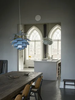 Louis Poulsen PH Artichoke Dusty Blue/Chrome fra><noscript><img width=