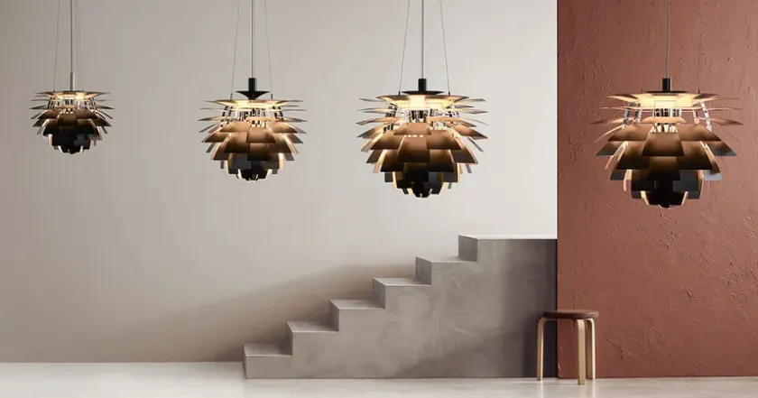 Louis Poulsen PH Artichoke Soft White/Brass fra> Spots|Pendler