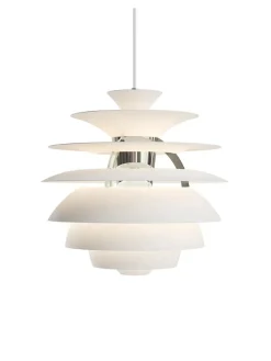 Louis Poulsen PH Snowball, soft white/chrome af Poul Henningsen> Spots|Pendler
