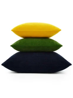 Kvadrat Phlox Cushion i gul, 45 x 45 cm fra> Puder Og Plaider|Puder